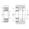 Ntn NTN 1222K, SelfAligning Ball Bearing  110 Mm Id X 200 Mm Od X 38 Mm W Tapered Bore Open 1222K